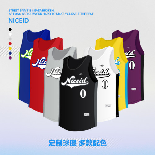 专业球队训练服比赛运动背心