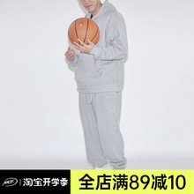 情侣宽松运动纯棉潮流外套装 NICEID NICE秋冬卫衣男连帽嘻哈卫裤