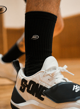 NICEID NICE 篮球运动袜子训练高帮防滑精英袜实战耐磨球袜休闲