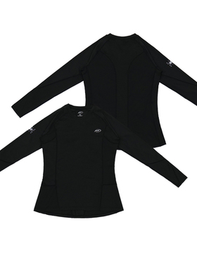 NICEID NICE紧身衣男训练长袖打底球运动健身高弹透气速干