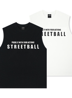 NICEID NICE街头篮球streetball重磅坎肩运动背心棉训练休闲
