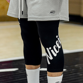 压缩裤 NICEID NICE高弹速干男运动训练健身篮球打底八分紧身裤