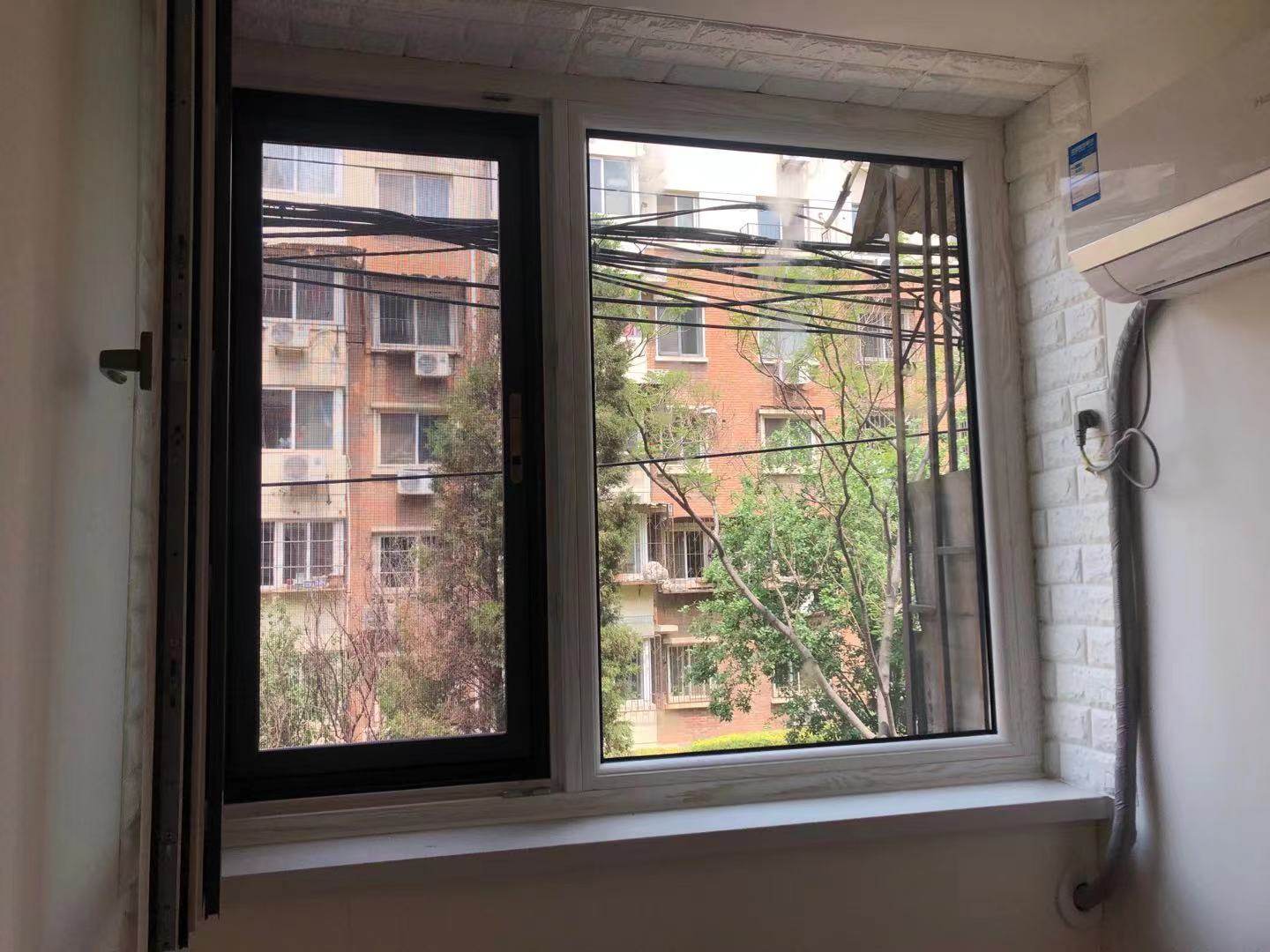 高端铝木窗铝木复合进口五金