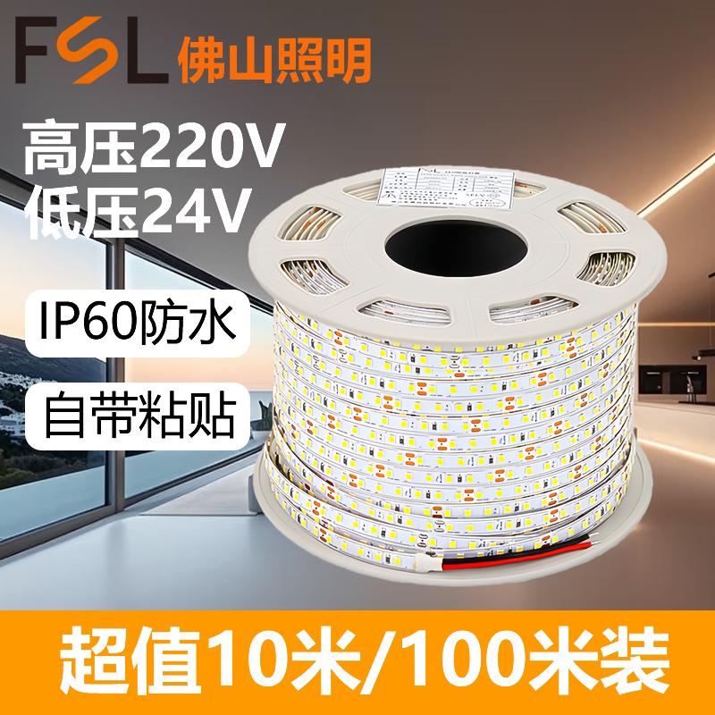 FSL线形灯条220v超亮防水