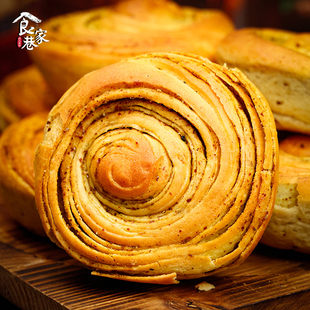 食家巷小型胡麻饼方便传统美食糕点零食早餐饼小酥饼10个装