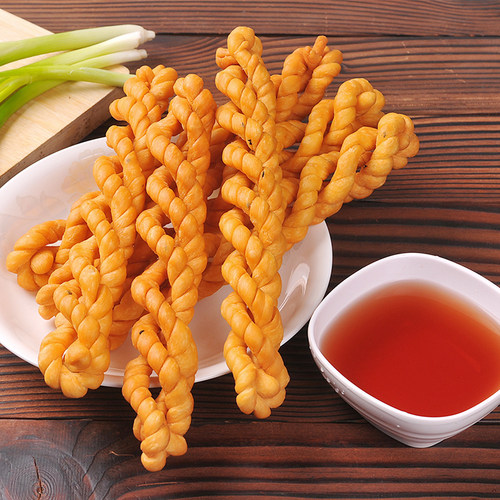 甘肃特色美食香酥吴记手工麻花