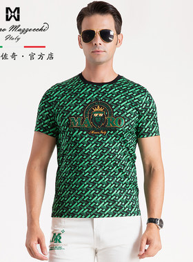 玛路/春夏/休闲修身/短袖圆领T恤