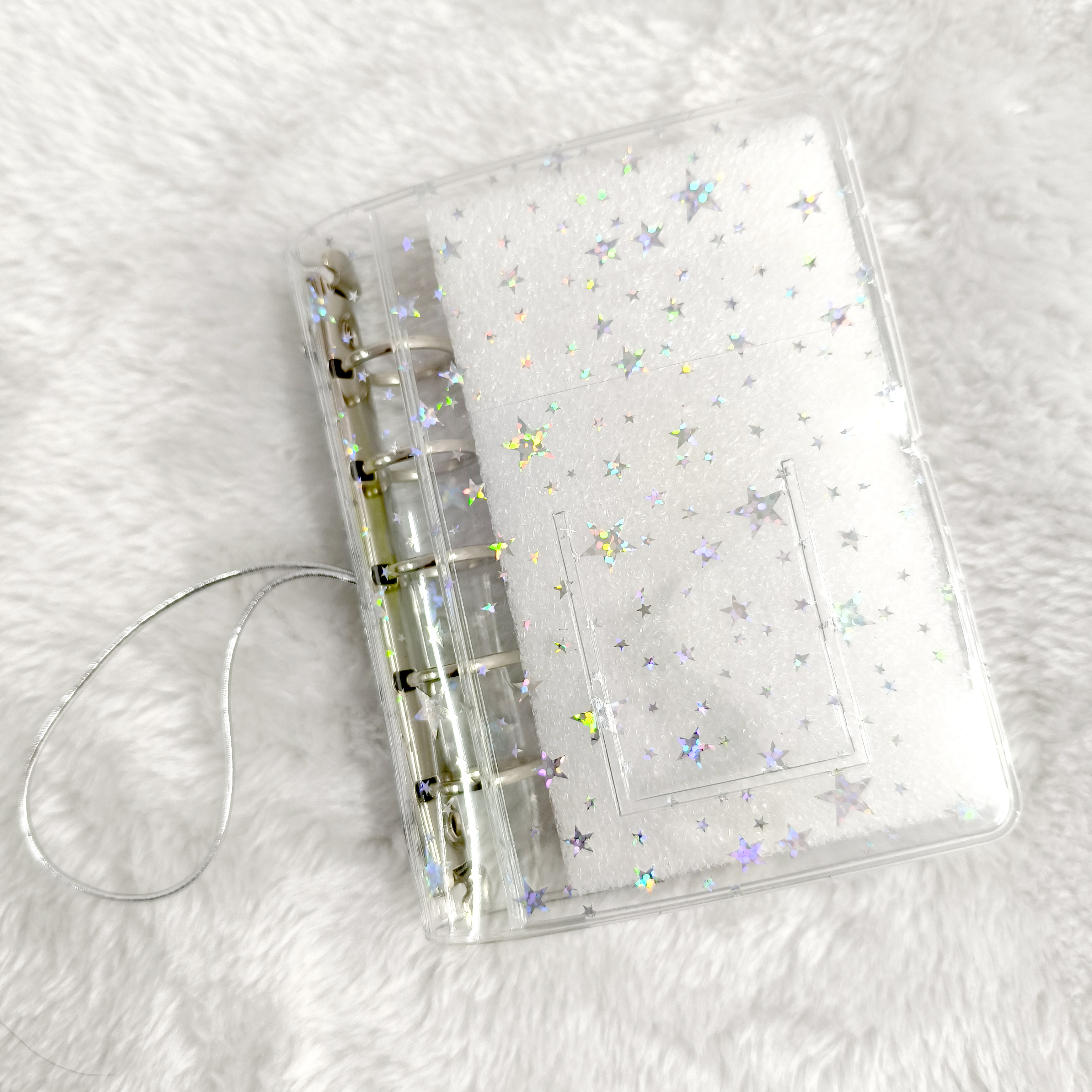 m5Dolphin满天星系列活页夹外壳迷你便携小卡照片收纳手账本