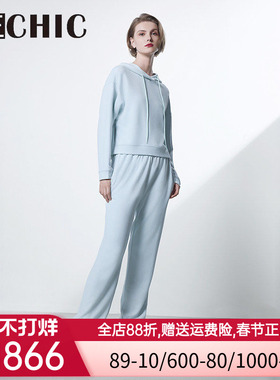 BeChic居家时光翻领分身家居套装BC46CR2