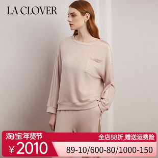 兰卡文温暖印象系列套头分身套红色LC46YN1