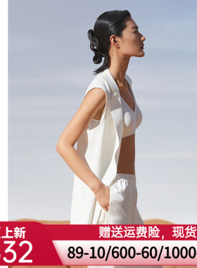 AIMER·CHUANG穿梭2系列双面布翻驳领马甲外套CA810462