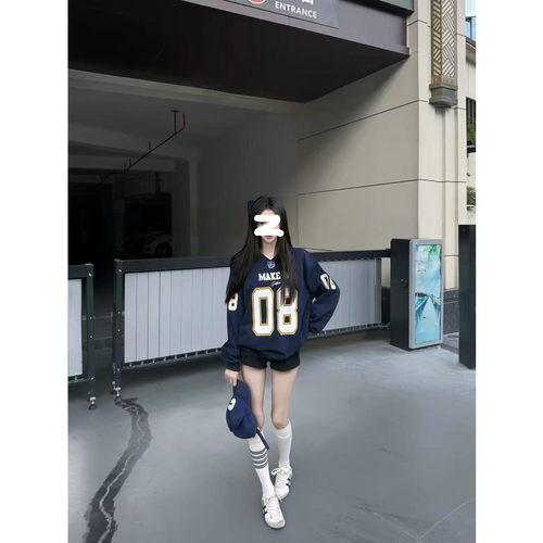 长袖卫衣女早秋季套头