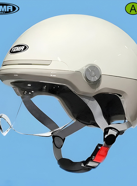 野马A类轻便头盔YEMA369s男女通用半盔较轻3C半盔凉爽防晒安全帽