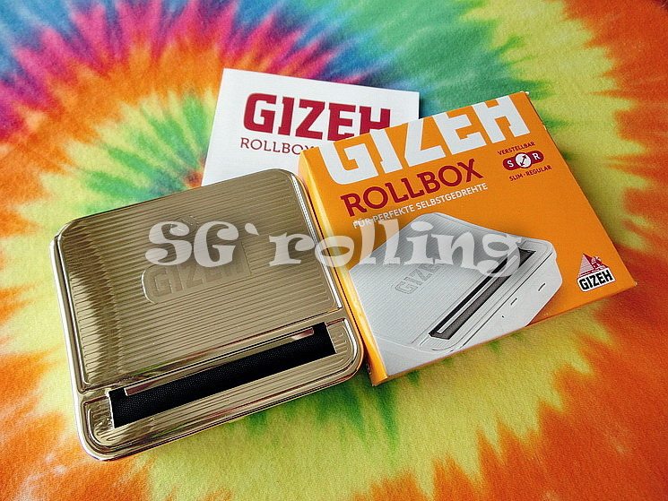 德国进口 GIZEH 金字塔 半自动 金属 70mm 卷烟盒 卷烟器
