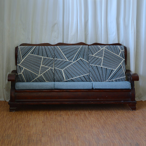 海绵垫沙发巢意实木防滑中式通用