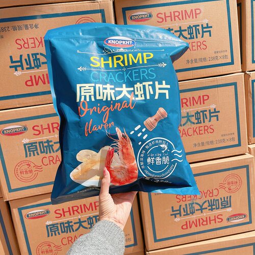 SHPIMP大龙虾片鲜香脆膨化食品