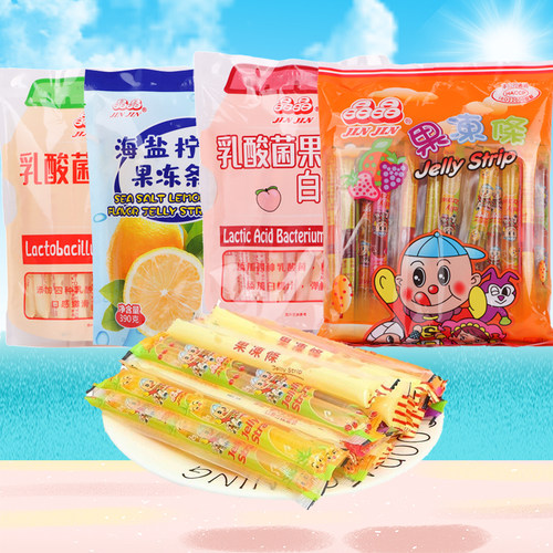 中国台湾晶晶果冻条乳酸菌白桃