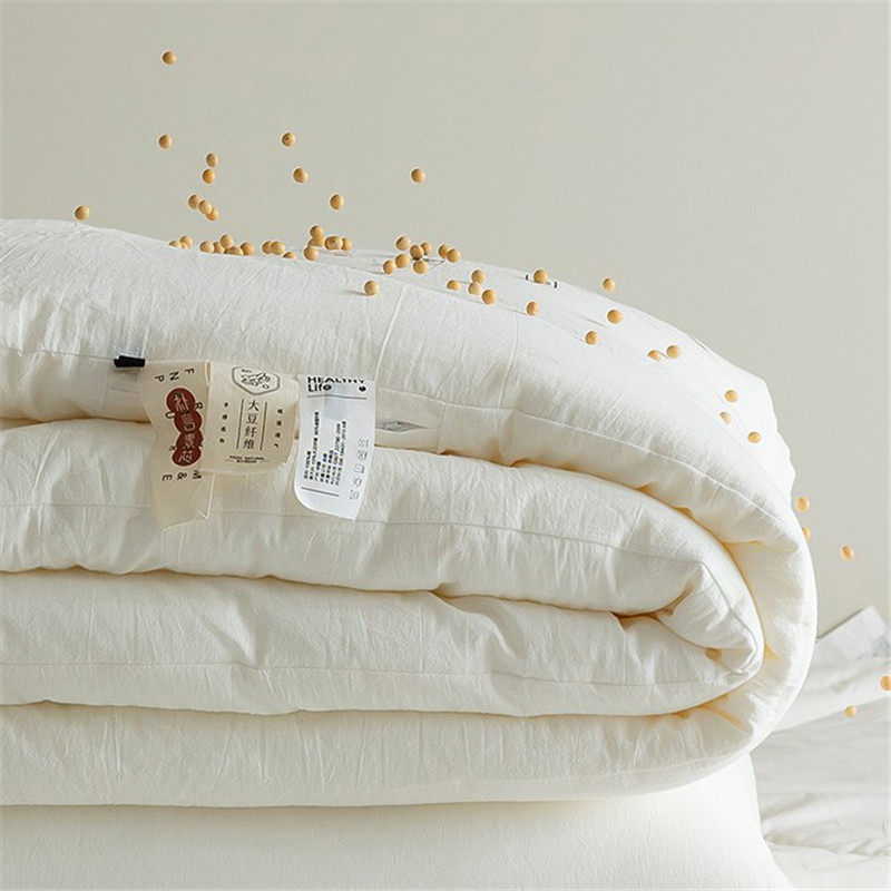 A类母婴级春秋被纯棉大豆纤维被冬被单人被子被芯加厚保暖空调被,床上用品,化纤被,淘宝优惠券,粉丝福利购,淘宝优惠卷