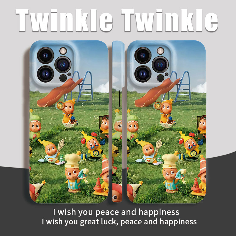 潮流可爱星星人红米苹果16手机壳