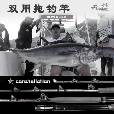 神夺Centaur星座系列双用拖钓竿