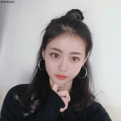 rumi夸张风大圆形水原希子耳圈