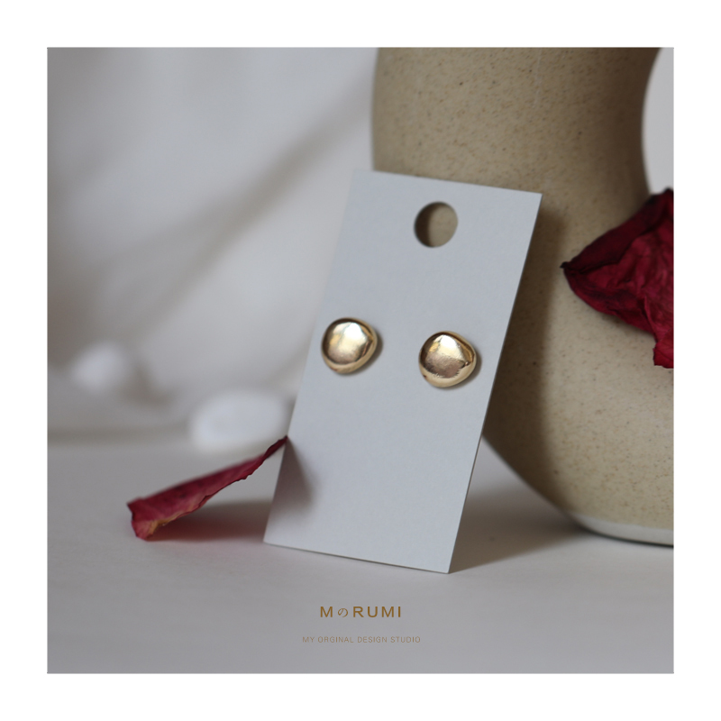 极简轻奢几何元素不规则耳钉