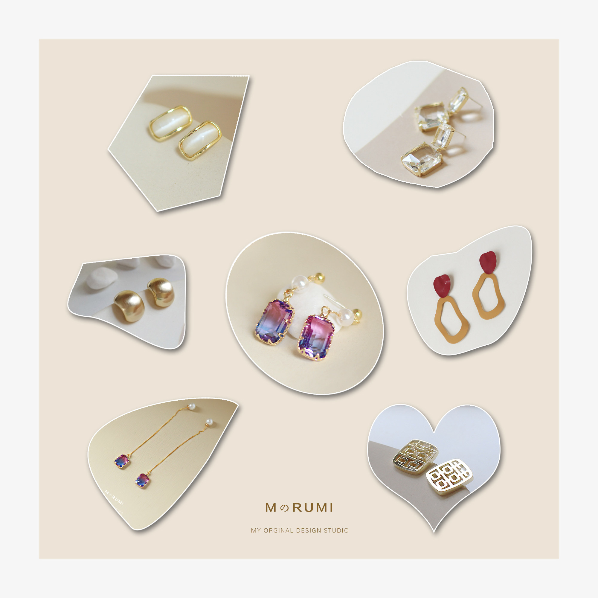 法式风高级感耳夹买2送2