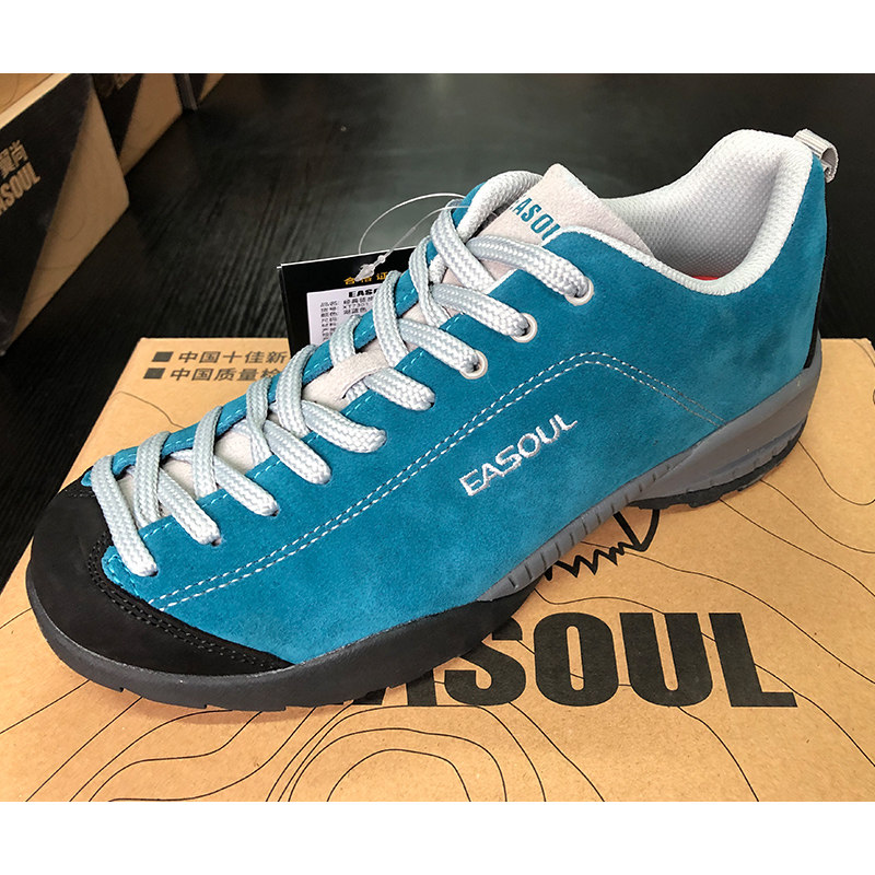 EASOUL翼尚 特惠夏季头层牛皮鞋男女休闲鞋牛皮经典徒步XT7301在类目 户外/登山/野营/旅行用品, 户外鞋袜, 登山鞋/徒步鞋中 - 来自Buy2taobao.com提供专业的淘宝代购服务