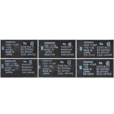 正品OMRON欧姆龙继电器G6B-1114P-1174P-US-FD-P6B DC5V-12V-24V
