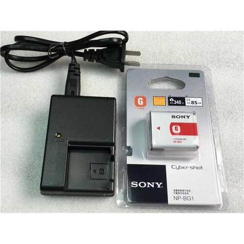 索尼DSCW300 W210 WX10 H70 H50 H10 HX5C相机NPBG1电池+充电器