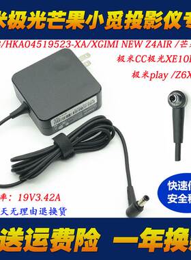 极米MOVIN 01X Z3 Z4X XEC09投影仪投影机充电源适配器线19V3.42A