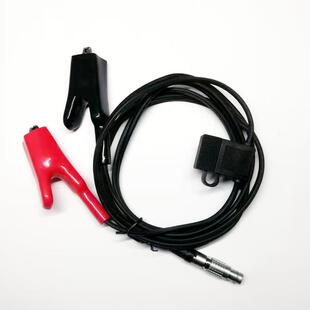 华测GPS RTK主机连电台数据线 华测两针电台接电瓶电瓶夹子线电缆