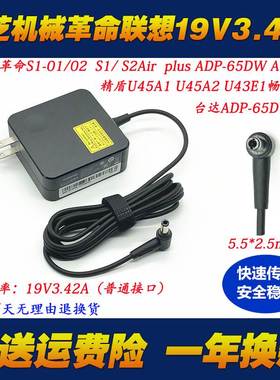 神舟U45A1 U45A2 U43E1畅玩版笔记本电源适配器W19065N1C充电线