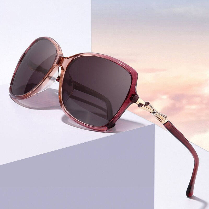 海伦凯勒太阳眼女偏光时尚潮墨镜开车眼镜大框显脸小女士墨镜可配