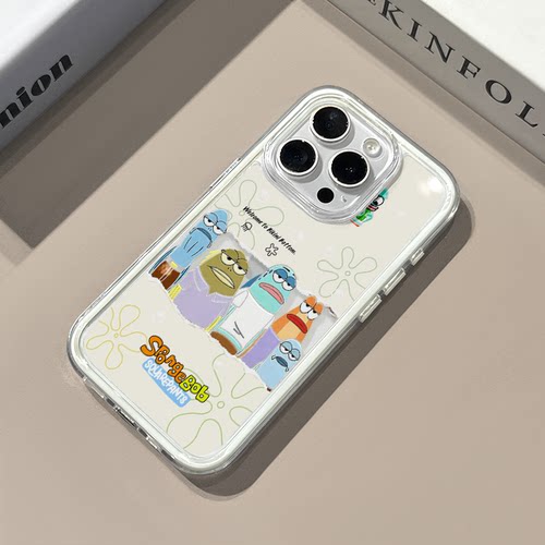 路人鱼适用苹果17promax手机壳iPhone16三合一炫彩华为mate70保护套oppo荣耀200创意小米15