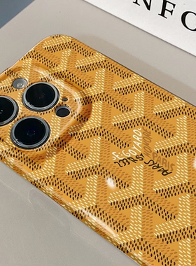 绿色戈雅纹理适用苹果17pro手机壳16promax菲林硬壳华为mate70小众oppo新款卡通小米15保护壳vivo荣耀