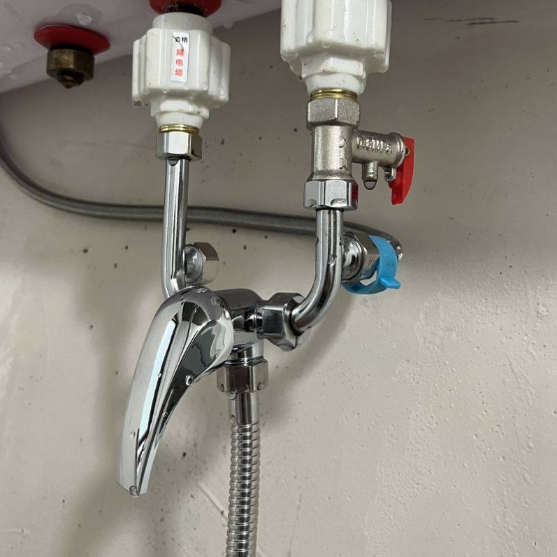 电热水器混水阀配件配大全开关阀冷热开关U型专用阀门通用混合阀
