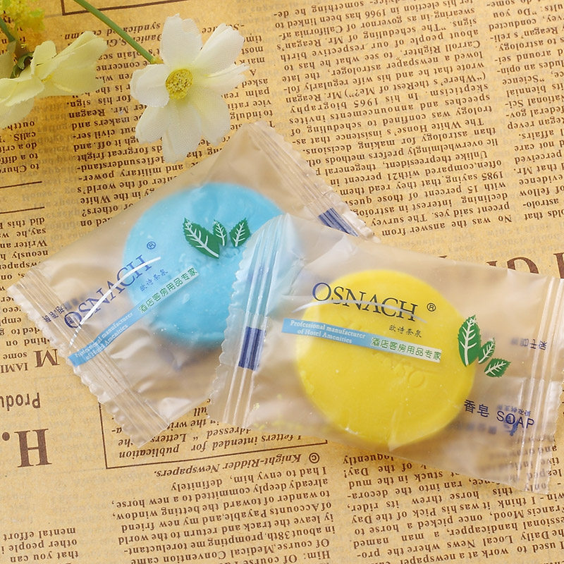 欧诗奈泉彩色小香皂酒店宾馆客房专用一次性旅游用品圆形肥皂11g