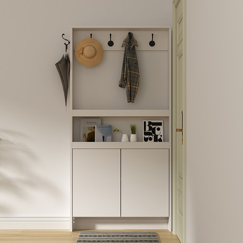 晟果简约空间利用门后超薄置物架