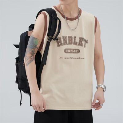 背心男篮球训练运动健身速干吸汗夏季冰丝无袖上衣跑步服t恤装备