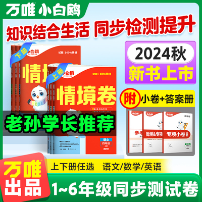 2024新书情境卷语数英小白鸥