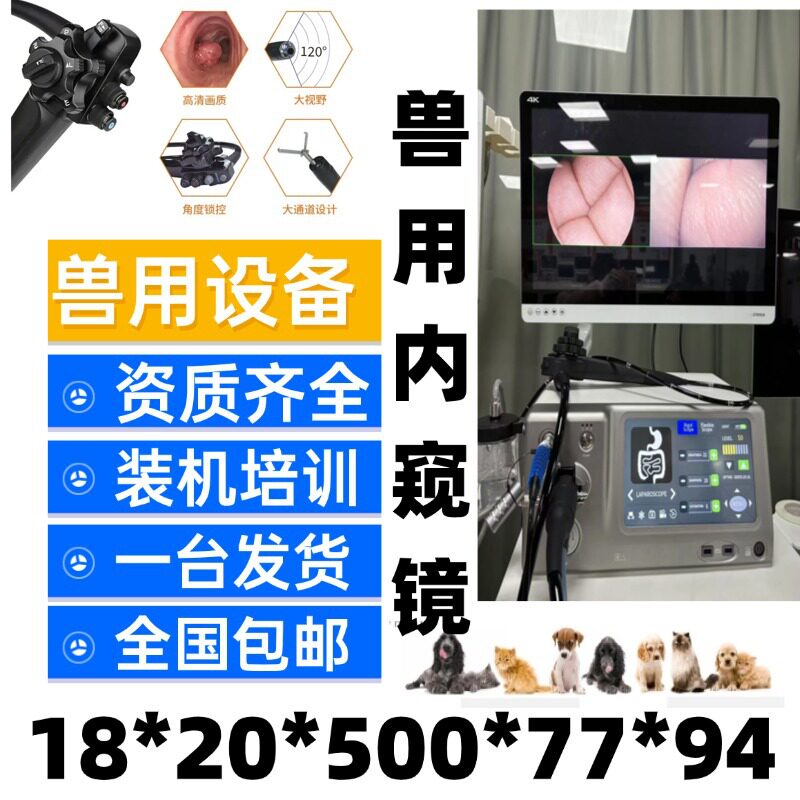 4K高清兽用腹腔镜系统 摄像主机动物用肝胆胰脾肾绝育手术