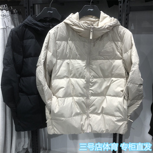 李宁羽绒服2024冬季新款韦德系列男子防水鹅绒保暖外套AYMU001