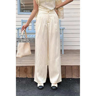 气质显瘦休闲裤 SUI女装 36536时尚 百搭 2025夏新款 现货特价