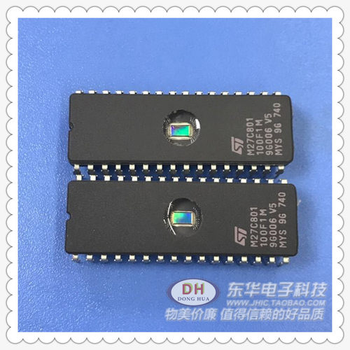 27C801 M27C801全新现货DIP32存储器8兆位的1Mb x8紫外线储存器