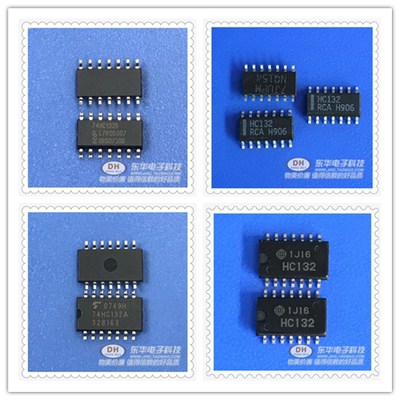 HC132D TC74HC132A SOP14四2输入与非门施密特触发器原装进口现货