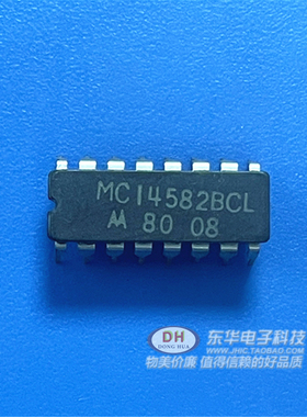 4582 MC14582BCL  CDIP16进口集成电路芯片 电子元器件 HD14582BP