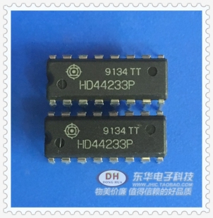 HD44233P DIP16全新原装 带过滤器的单芯片编解码器 质优价廉