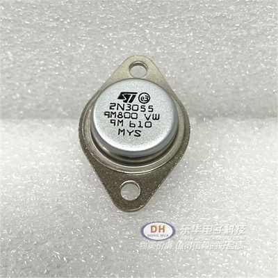 2N3055 MJ2955对管 大功率三极管 逆变器用 金封TO-3进口 三极管