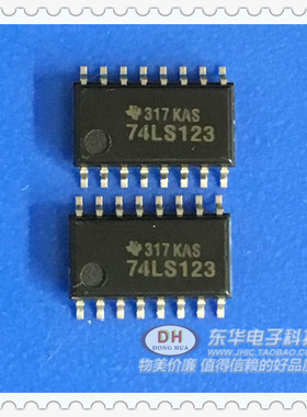 SN74LS123NSR 74LS123 74LS123 SOP16全新原装进口现货低价销售